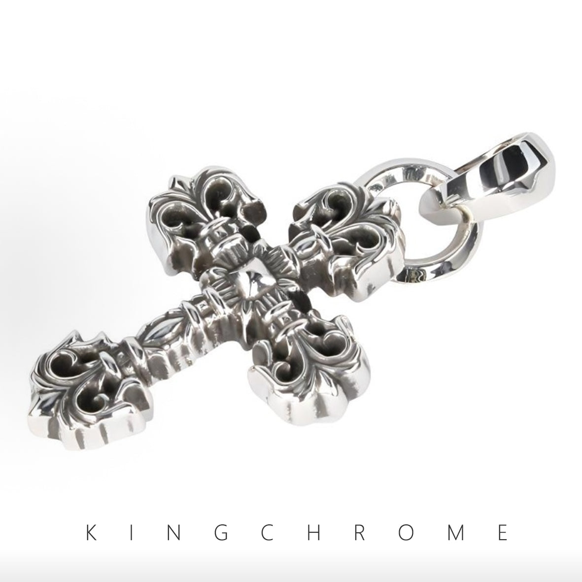 Flaming Cross Pendant