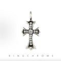 Single-Loop Large Cross Pendant