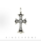 Single-Loop Large Cross Pendant
