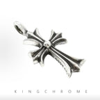 Single-Loop Large Cross Pendant