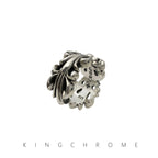 Open Iris Flower Ring