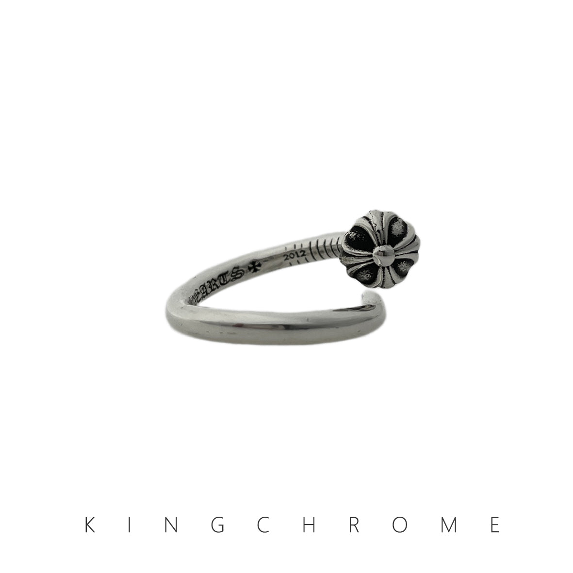 Convex nail ring