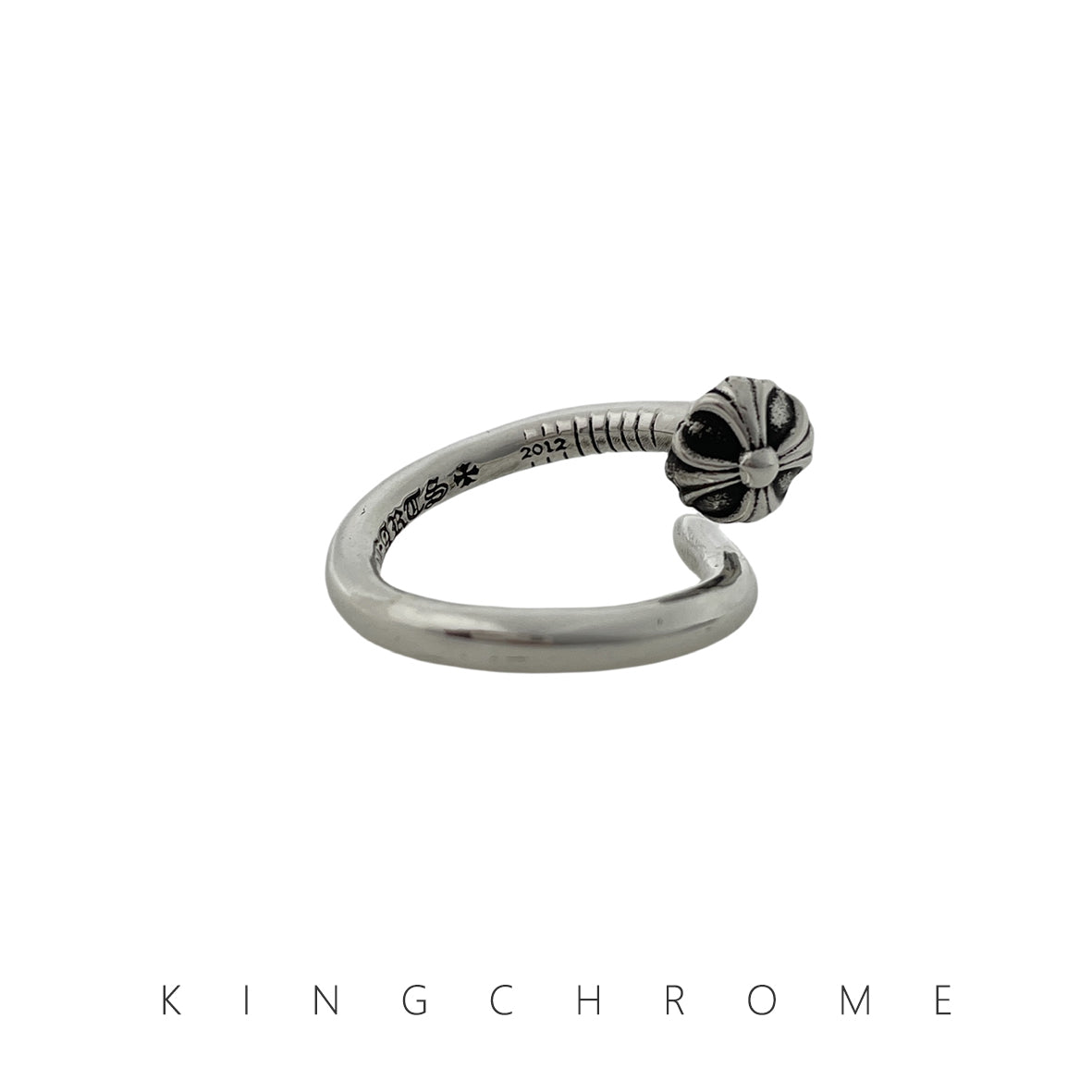 Convex nail ring