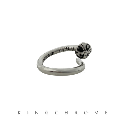 Convex nail ring