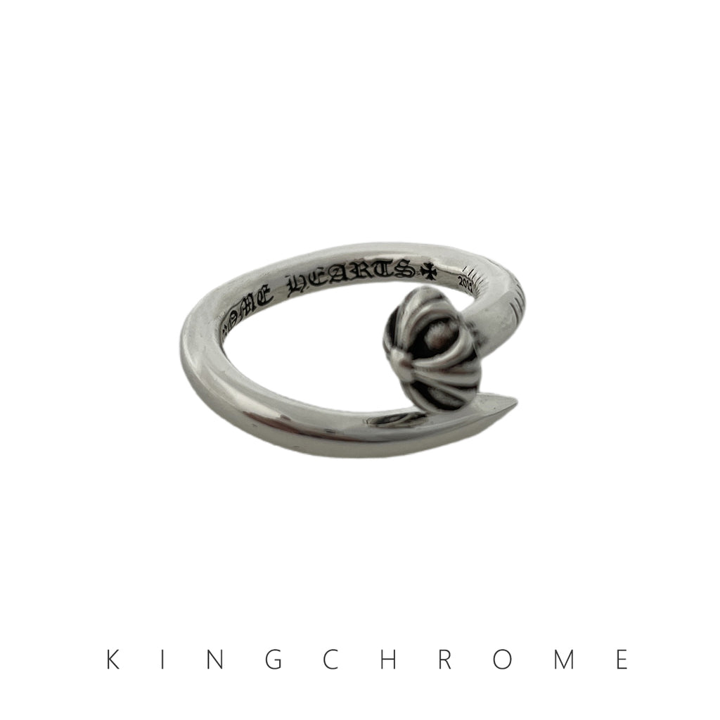 Convex nail ring