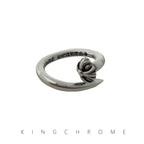 Convex nail ring