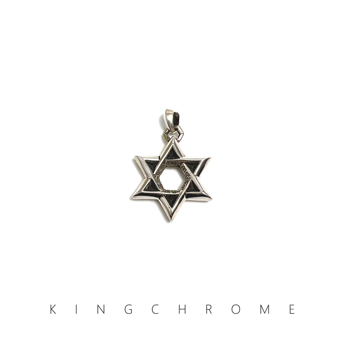 kingchrome Star of David Pendant