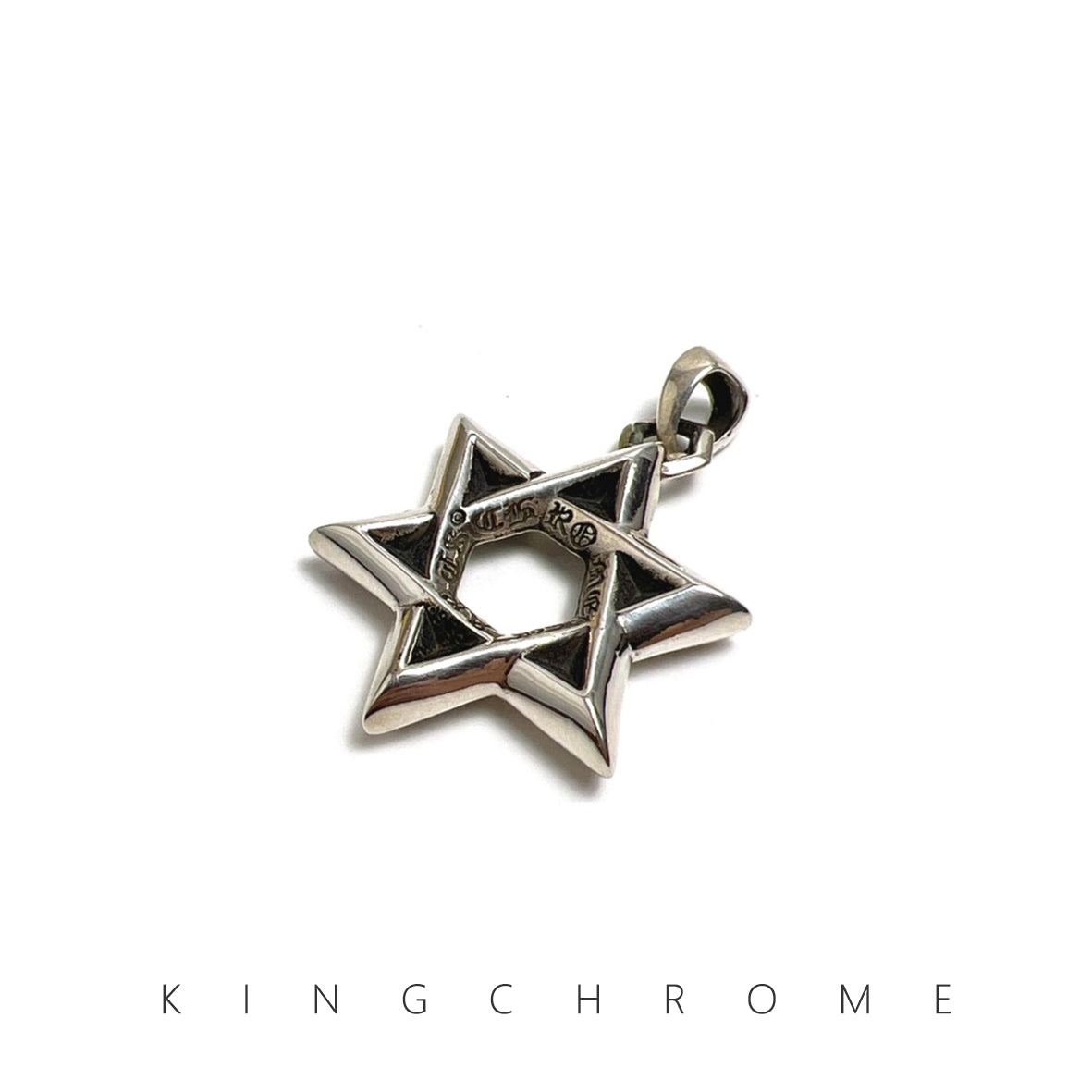 kingchrome Star of David Pendant