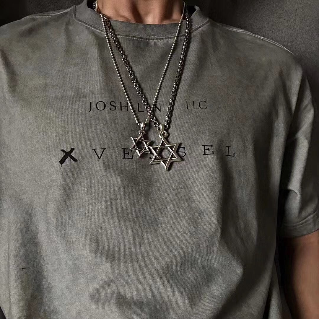kingchrome Star of David Pendant