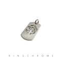 Kingchrome Military Tag Pendant