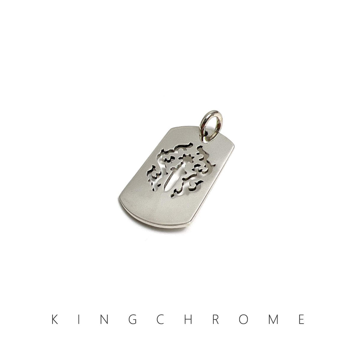 Kingchrome Military Tag Pendant