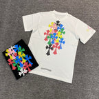 Colorful Cross Short-Sleeve Shirt
