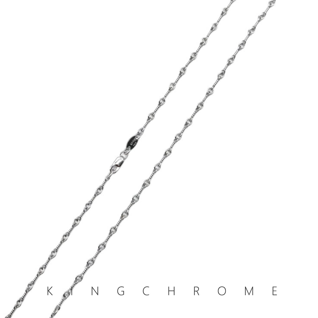Twisted Bamboo-Knot Necklace