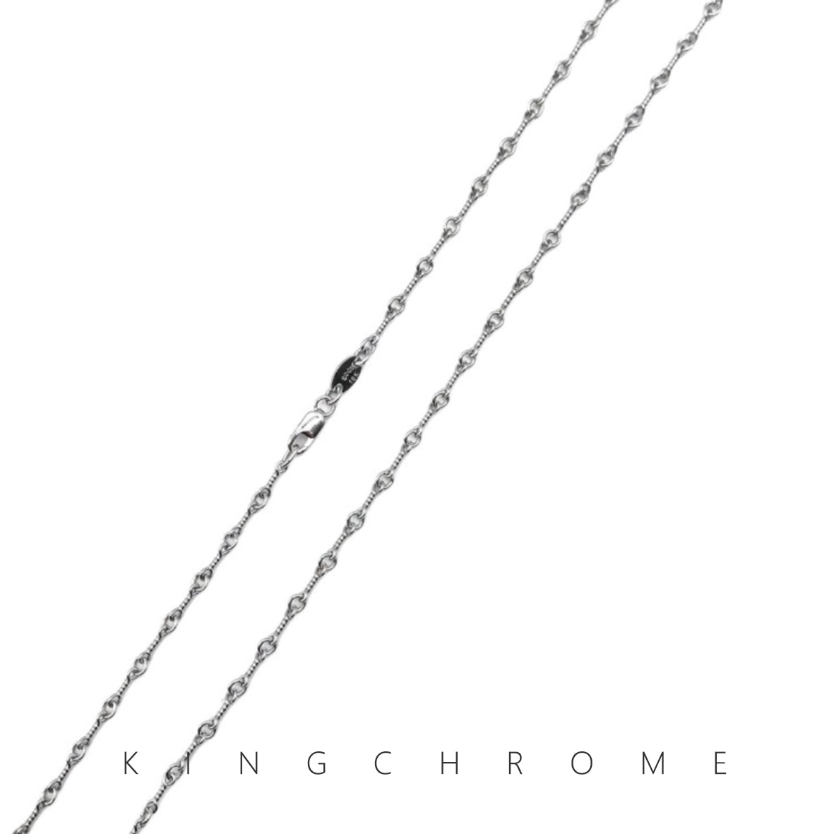 Twisted Bamboo-Knot Necklace