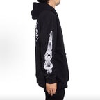 Geometric Print Hooded Sweatshirt