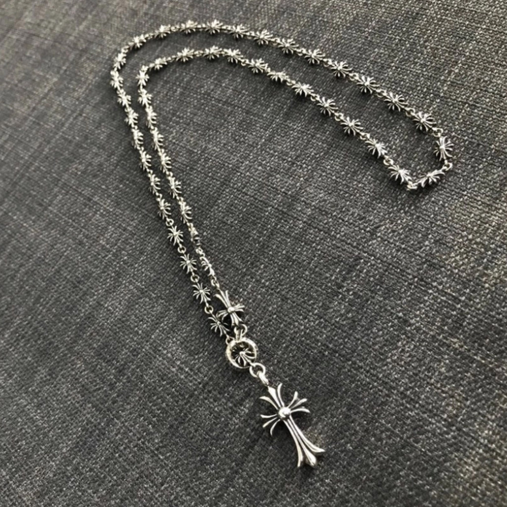 Tinye Retractable Cross Necklace