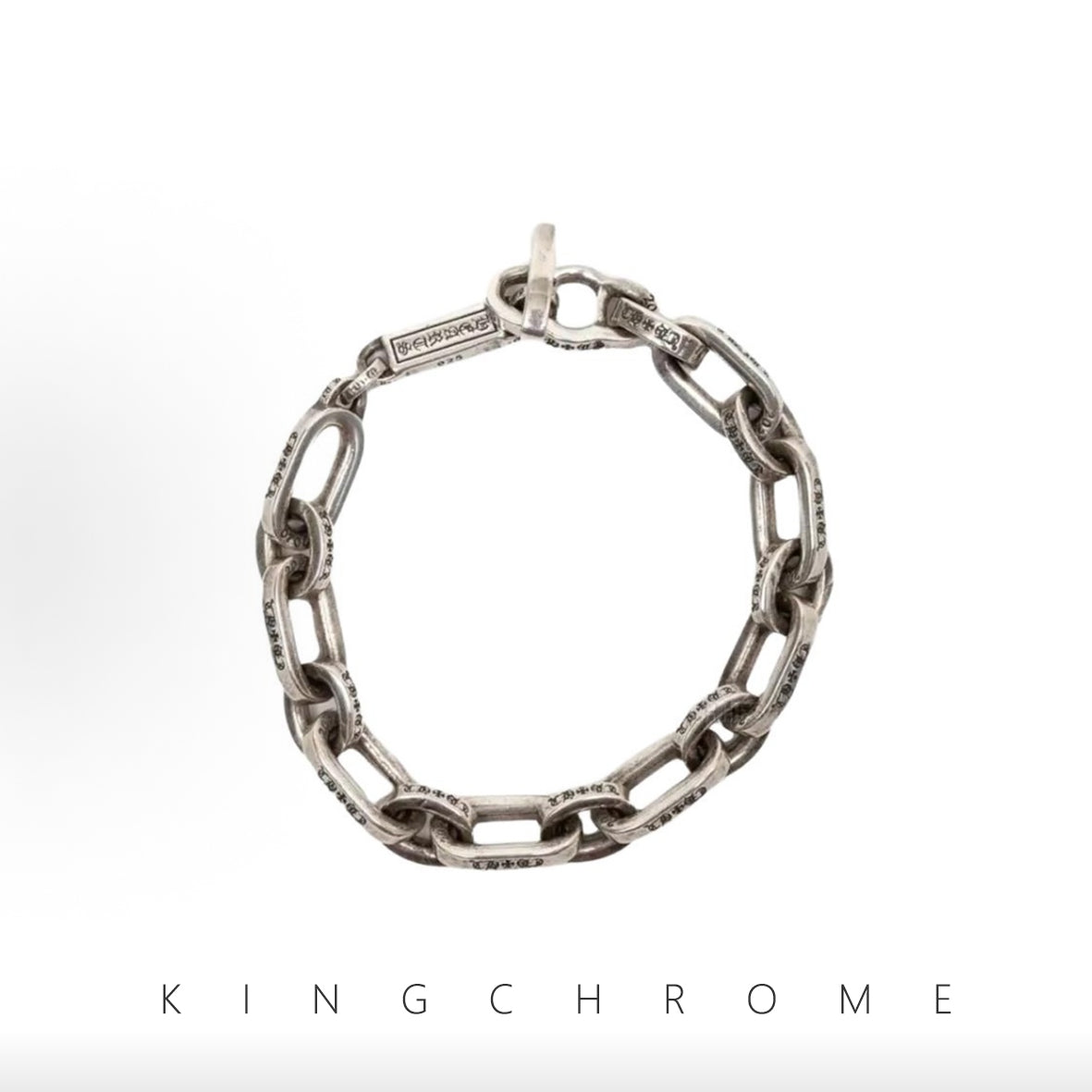 PAPERCHAIN letter bracelet