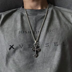 Flaming Cross Pendant