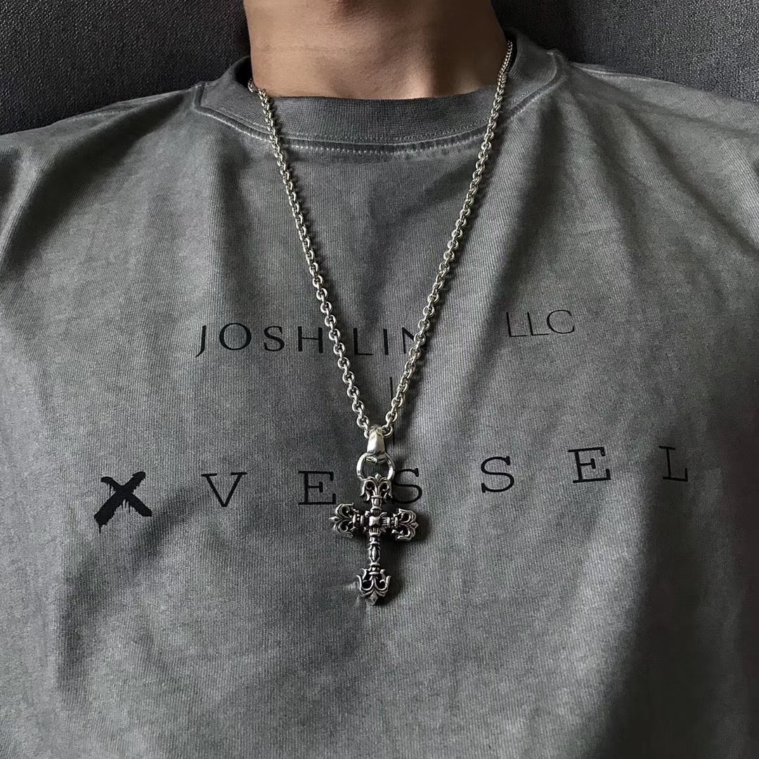 Flaming Cross Pendant