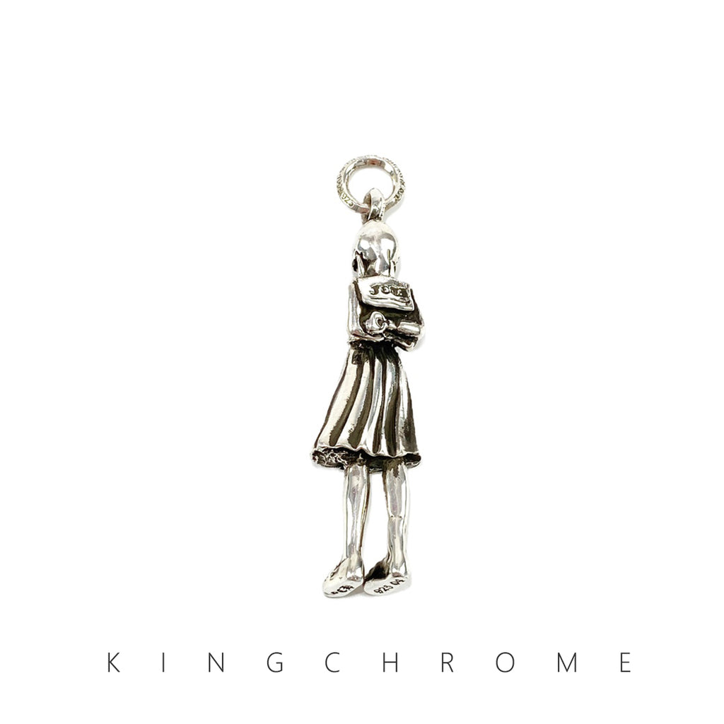 Foti Family "Skippy" Skull Girl Pendant