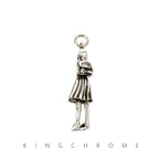 Foti Family "Skippy" Skull Girl Pendant