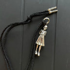 Foti Family "Skippy" Skull Girl Pendant
