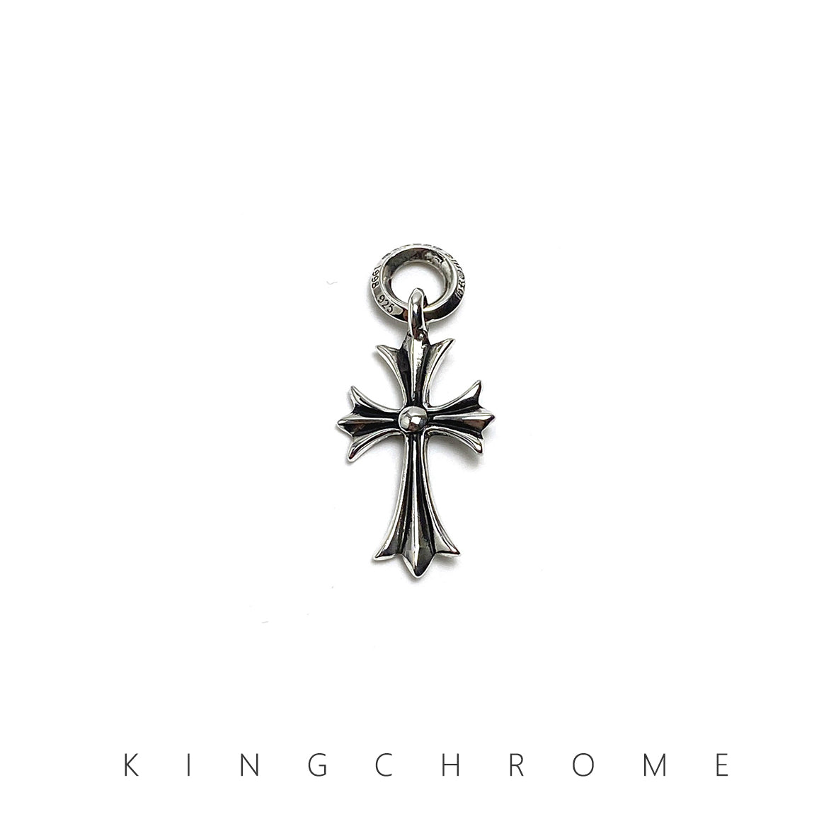 Single-Loop Cross Pendant