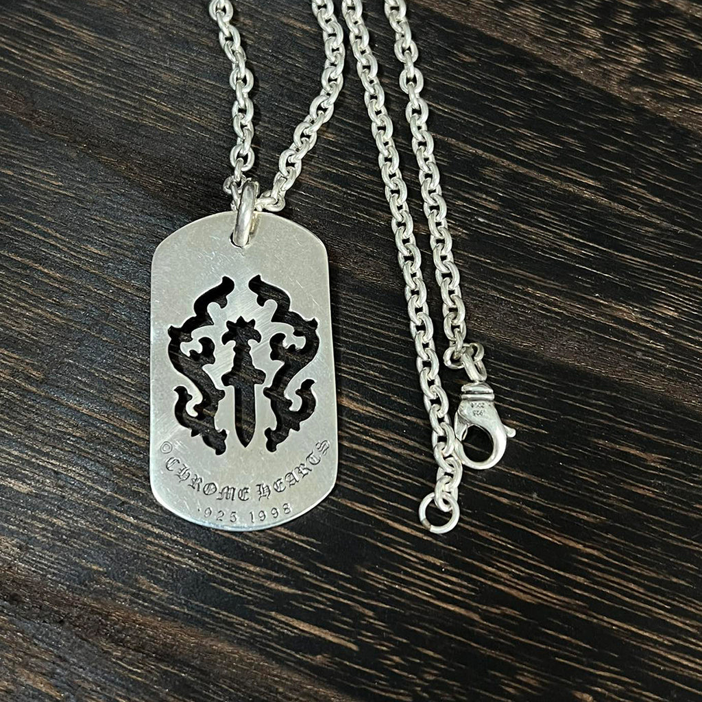 Kingchrome Military Tag Pendant