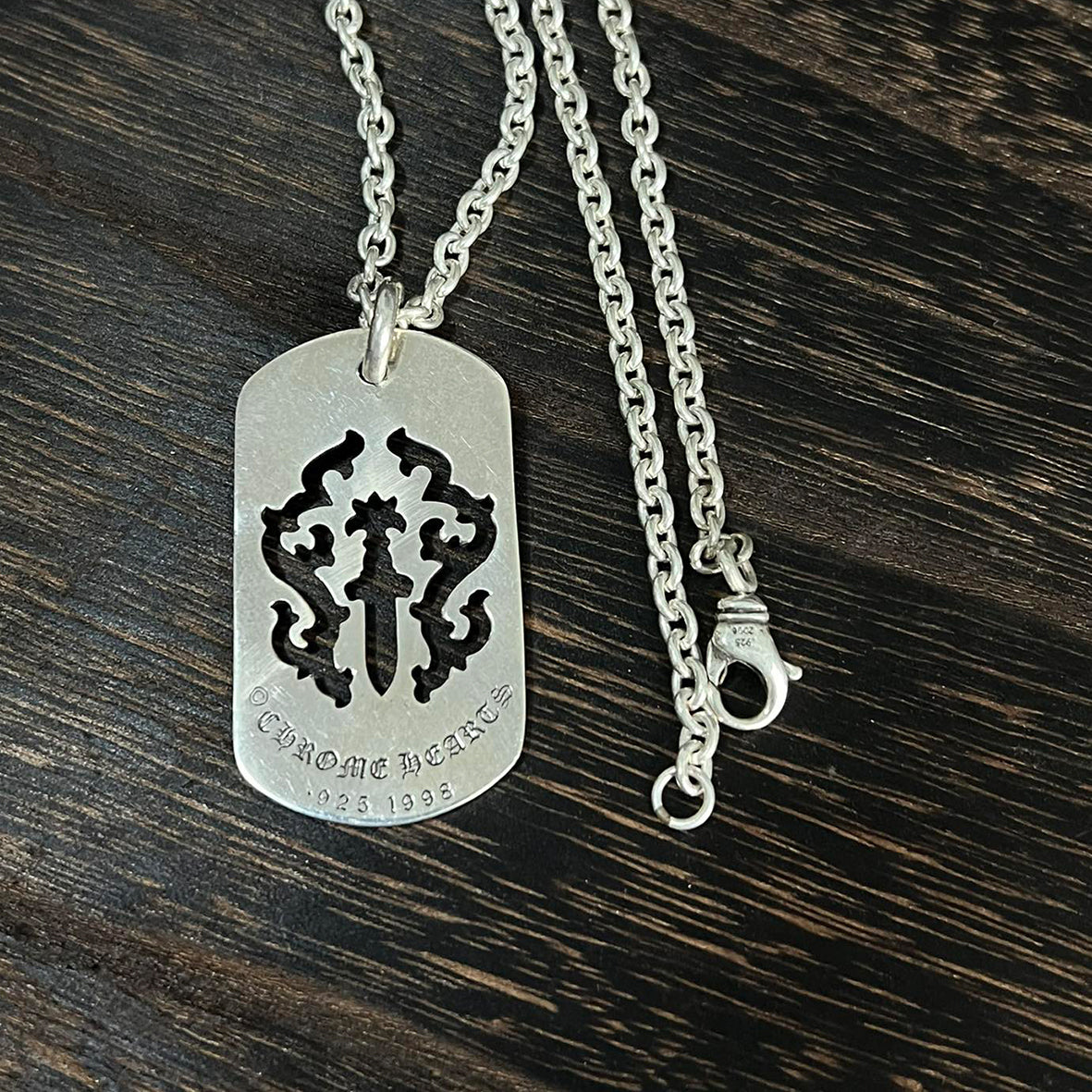 Kingchrome Military Tag Pendant