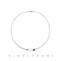 Safety Pin and Ring Necklace