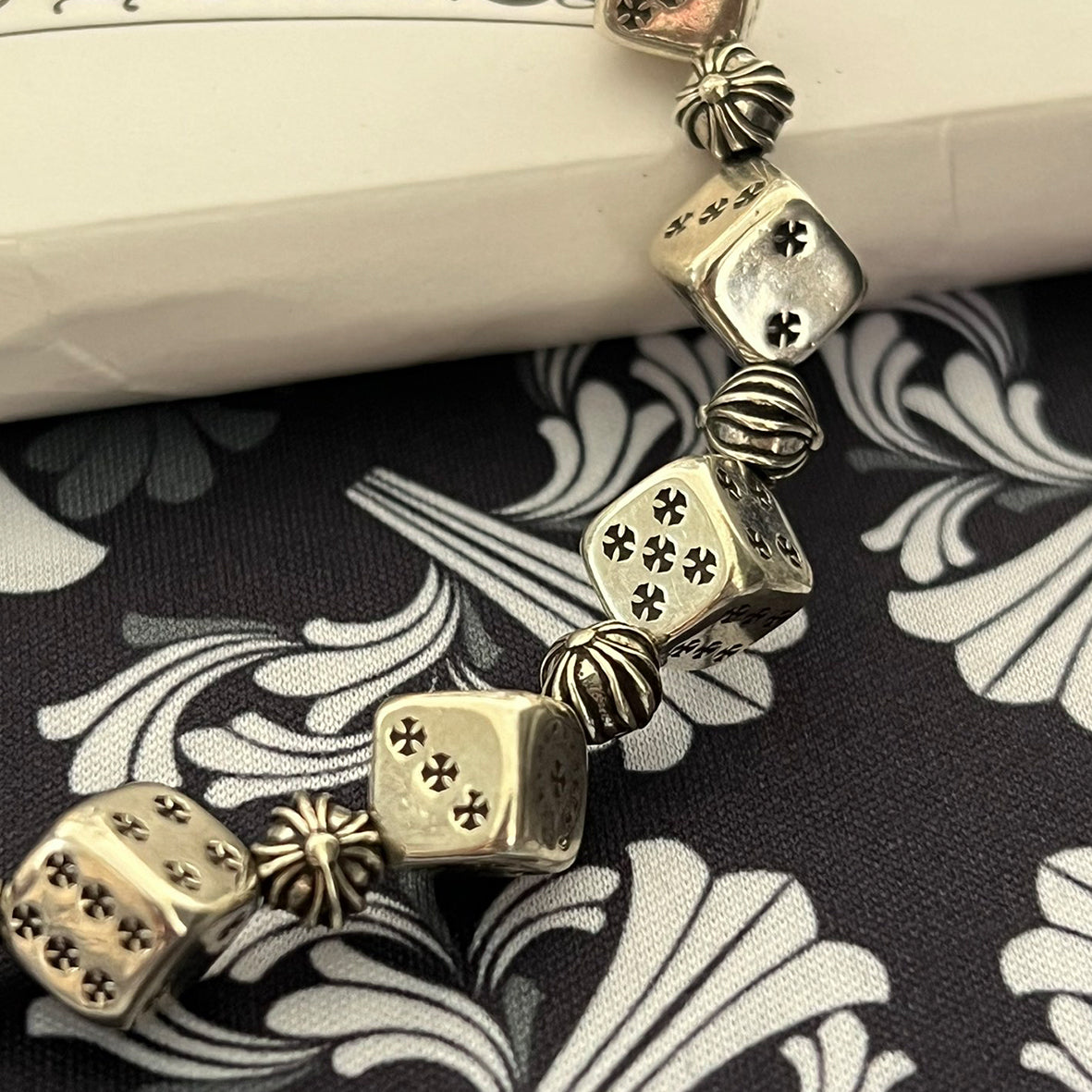 kingchrome Dice Bracelet