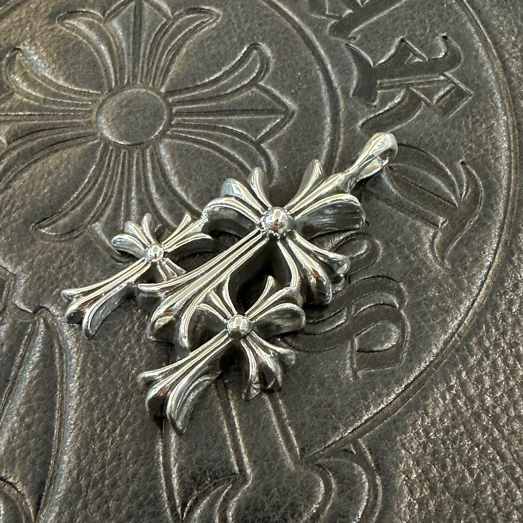 Triple Cross Pendant