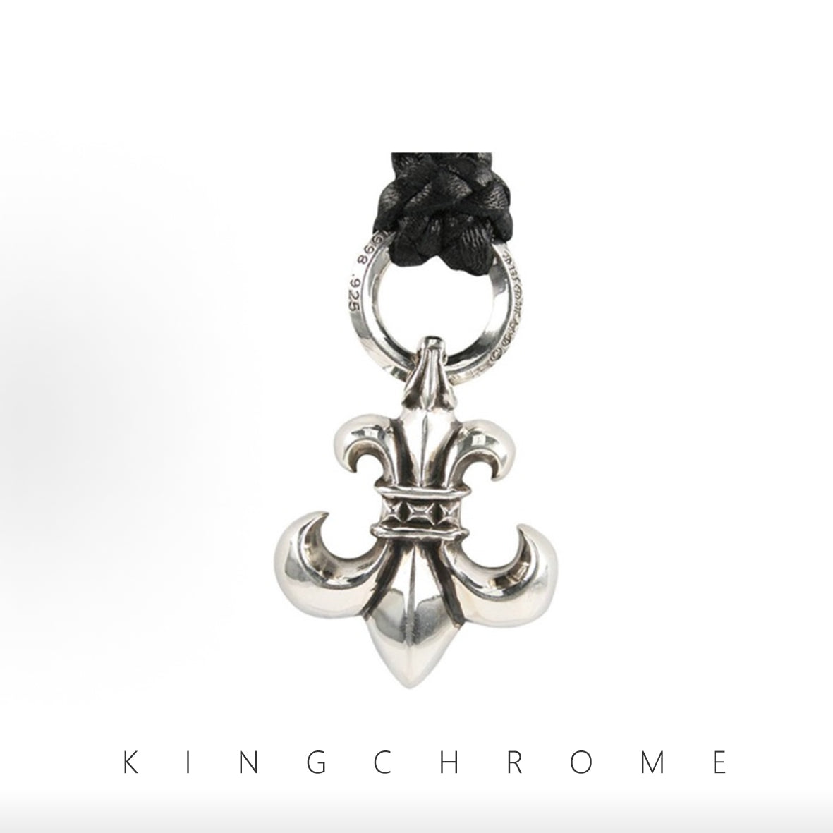 Small Gothic Fleur-de-Lis Pendant