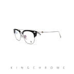 Cross and Floral Square Glasses