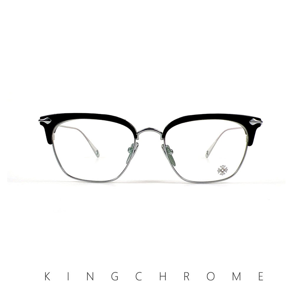 Cross and Floral Square Glasses